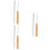 3Ensembles Outils Réutilisables En Métal Pour Coiffure Cuir 9