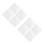 8Pièces Tablettes Acryliques Blanches Décoration Studio Photo 5