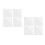 8Pièces Tablettes Acryliques Blanches Décoration Studio Photo 6