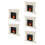 5St Mini Open Mantel Wit Vintage Stijl Voor Micro Landschap 5