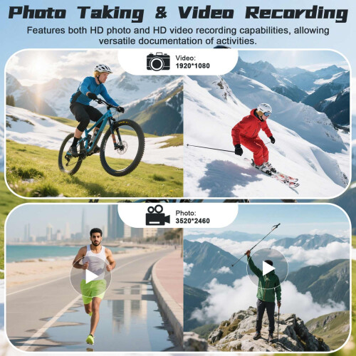 RUMUCF Mini Body Camera HD 1080P Thumb Action Cam 1