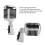 Vintage Dynamic Microphone Zinc Alloy 600Ω Silver 6