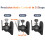 PUTORSEN Universal Speaker Wall Mount Brackets (2 3