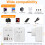 Sharp SHARP XL-B517D(BK) 45W Hi-Fi Micro System – Blueto 7