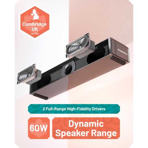 Oakcastle Soundbar for TV | HDMI, ARC, Bluetooth S 1