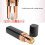 Trimmer nero compatto per sopracciglia e viso batteria AA x1 7