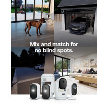 Arlo Essential 3 HD Security Camera Indoor 360º PanTiltZoom PluginWire