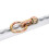 4 piezas L Track O-Ring Stud Fitting Bronce dorado 8