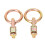 4 piezas L Track O-Ring Stud Fitting Bronce dorado 10