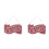 2Pièces Plaque Bois Rouge Double Face Pour Décor Porte 5