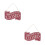 2Pièces Plaque Bois Rouge Double Face Pour Décor Porte 6