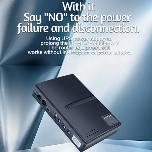 Source d'alimentation sans interruption 10400mAh 161x105x34mm 1
