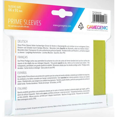 Gamegenic Prime Sleeves (100-Pack) 1