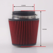 (100mm) Air Car Universal Filter Vehicle Modified High Flow Mesh Cone Intake Cold Air