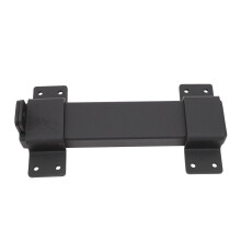 Pestillo para portón corredizo, acero al carbono de 540 g, deslizador de 19 cm, 7 mm