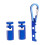 Tall Stair Gauges for Framing Square with Holder, Stair Guages Knobs Tool for Circular Saw Stair Stringer Layout Tool 5