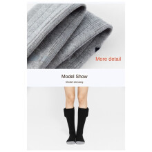 Heating Socks, Warm Electric Socks, USB Charging, Long Ski Socks, Men'S and Women'S Winter Heating Socks Gray