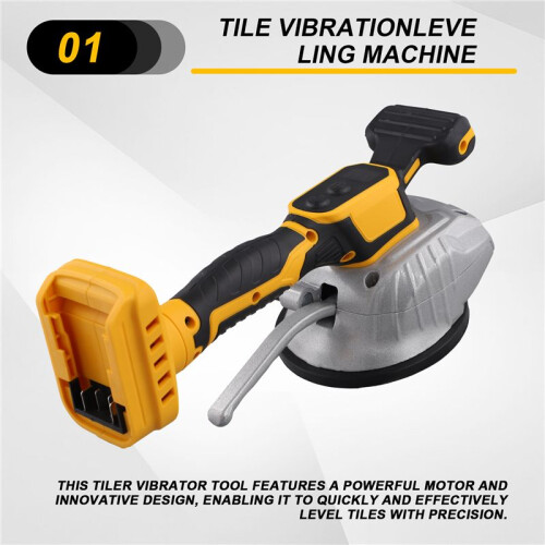 Tile Vibration Leveling Machine Tiler Vibrator Tool Adjustable Speed & Digital Display for  18V 20V Battery 1