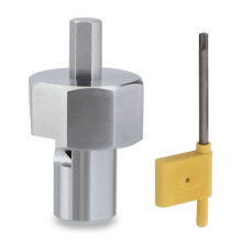 Bench Dog Hole Chamfer Reamer Tool,Woodworking Workbench Dog Hole Chamfer Reamer Tool Dog Holes Polished Tool 3/4inch