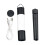 Outdoor Camping LED Telescopic Flashlight with Tripod Nuts Multifunctional Rechargeable Retractable Light Table Lamp,C 1