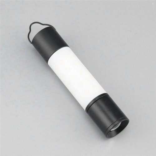 Outdoor Camping LED Telescopic Flashlight with Tripod Nuts Multifunctional Rechargeable Retractable Light Table Lamp,C 2