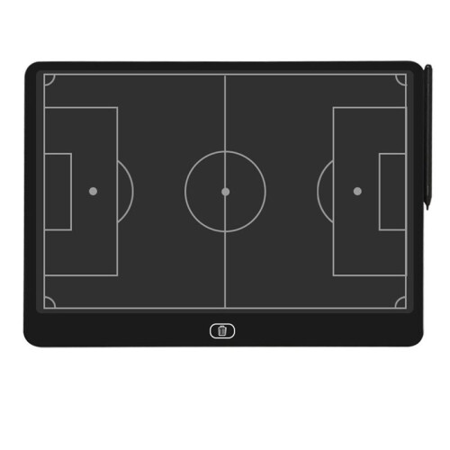 Electronic Soccer Coaching Board,16In LCD Screen Strategy  Board with Lock Function for Soccer,Horizontal Soccer