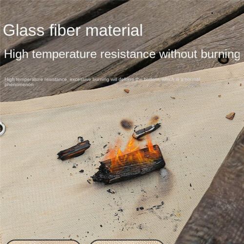 Camping Fireproof Cloth Flame Retardant Cloth Outdoor Picnic Specification Four 2