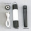 Outdoor Camping LED Telescopic Flashlight with Tripod Nuts Multifunctional Rechargeable Retractable Light Table Lamp,C 5