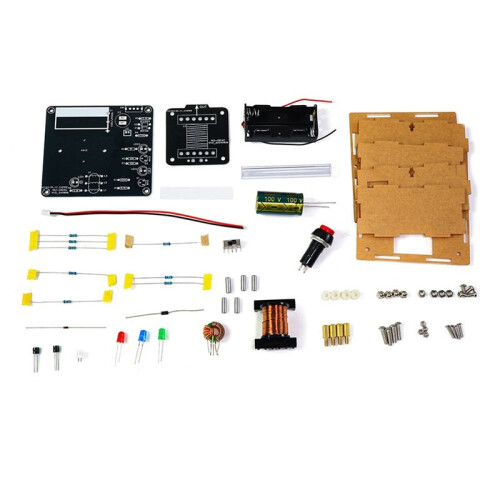 3V Electromagnetic Transmitter DIY Electronic Kit, High-Voltage Electromagnetic Cannon,  Voltage Converter Module 1
