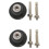 Black Torque Lock Rubber Spiral Tray Sanding Disc Metal Sand Disc Grinding Disc 1