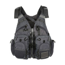 Colete Salva-Vidas de Pesca Colete Esportes Ao Ar Livre Fly Swimming Colete Ajustável Equipamento de Pesca Deep Space Ash