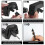 Black Multi-Functional Drill Bit Sharpener Tool with 6 Pcs Grinding Wheels 3
