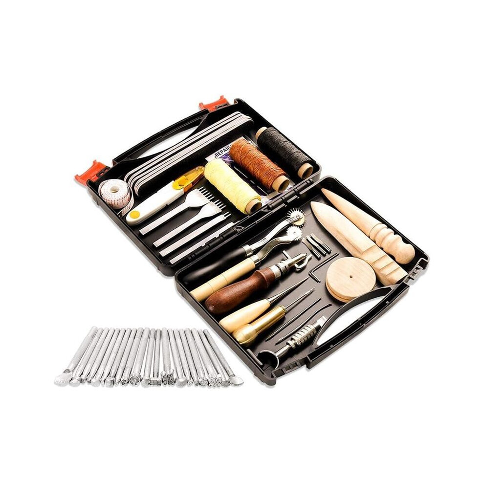 Leather Working Kit Leather, Sewing Accessories, Stitching Punching Cutting Carving, For Stitching Punching Cutting 4713086594207