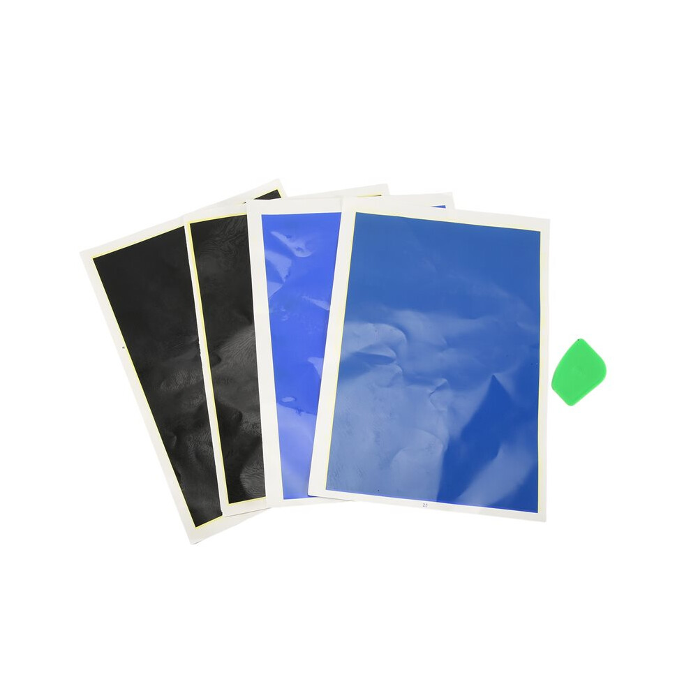 4 Pieces Engraving Marking Paper Color Marking Paper Tape Scraper For Fiber Marking And Engraving Ceramic Glass 4713694659848