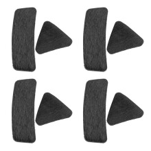 4 Set of Fur Archery Platform Back Glue to Protect the Feathers. Equipment is Suitable for Outdoor Practice. A