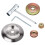 Unkrautschneider-Adapter-Set für Freischneider mit Gerader Welle 4