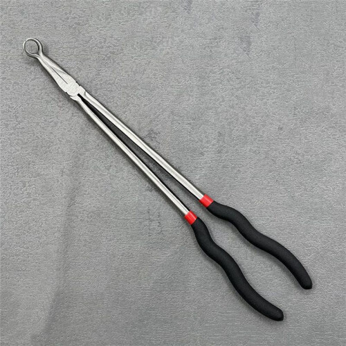 Alicate de Ponta Fina o-Bend de 16 Polegadas e 400 mm, Além de Alicate de Boca Longa para Reparo de Automóveis e Pesca, Alicate com Cabo Longo e 1