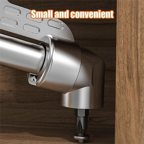 105 Degree Right Angle Drill Adapter,Corner Angled Screwdriver, 1/4In Hex Shank Driver Angle Drill Attachment (4PCS Set)