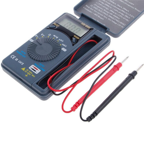 XB866  Auto Range LCD Voltmeter Tester Tool AC/for  Pocket Digital Multime 2