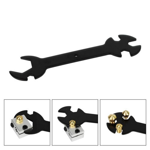 5-In-1 Multifunctional Wrench Set for 3D Printer Adjustable V6 Heating Block Nozzle Essential Printer Accessories 2