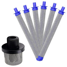 1 Filtre D'Admission de Rechange 288716 3/4 avec 6 Filtres de Pulvérisateur 288749 60Mesh SG2/SG3 pour Pulvérisateurs de Peinture Sans Air