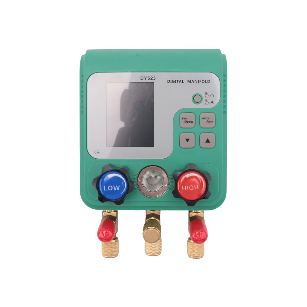 0-6000Kpa Refrigeration Hvac Temperature Tester Digital Manifold Gauge Meter Vacuum Meter Refrigerant Liquid Repair 4713401194037