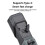COB Flashlight Clip  Torch Handheld Camping Work Torch 90 Angle Lamp with Magnet Car Inspection Red Light Warning 9