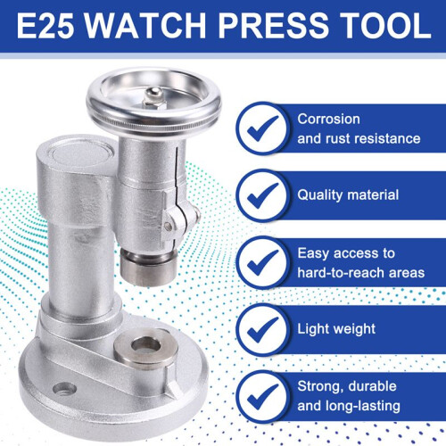 E25 Watch Case Press Tool Desk Set Watch Pressing Machine for Watchmakers 1