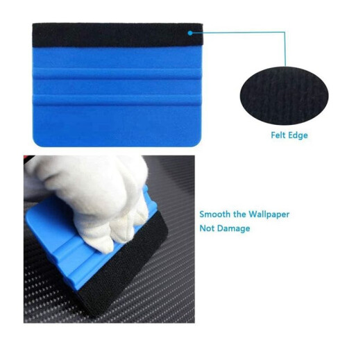Wallpaper Smoothing Tool Kit Including  Seam Roller, Squeegee, Measuring Tape, Utility Knife 2