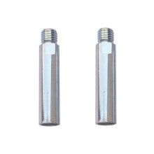 2 Tiges D'Extension pour Meuleuse D'Angle 125 mm, Tige D'Extension de Meulage 80 mm, Tige de Conversion pour Meuleuse D'Angle 100 mm M14 à M10