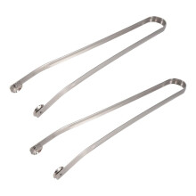 Stainless Steel Barbecue Sausage Twisting Tongs Barbecue Camping Outdoor Cooking Tools Outdoor Cooking Barbecue Tools