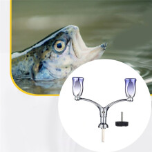 Folding Reel Dual-Grip Handle Replacement Knob Fishing Wheel DIY Modified Fishing Tackle for Fishing 1000-4000