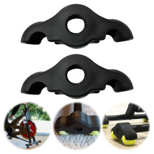 Fußpolster für das Fahrradtraining, Stoßdämpfende Snap-Rocker-Füße für Indoor-Cycling, Adapter für Rocker-Füße für Bike Trainer, B