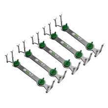 5pcs Adjustable Hot Water and Cold Water Pipe Leveling Tool with Bubble Level Indicator for Shower Installation